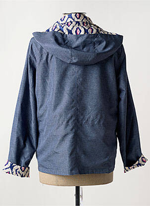 Veste casual coupe droite bleu BOCA BOKA femme