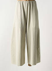 Pantalon large beige GERSHON BRAM pour femme seconde vue