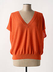 Top orange EVA KAYAN pour femme seconde vue