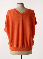 Top orange EVA KAYAN pour femme seconde vue
