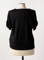 T-shirt noir CHARMING SMILE pour femme seconde vue