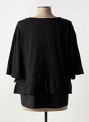 T-shirt noir URBAN BY ALEMBIKA pour femme seconde vue