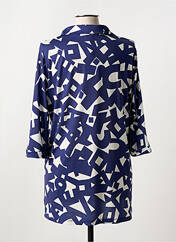 Tunique manches longues bleu REVER MILE pour femme seconde vue