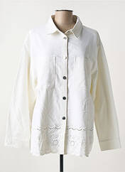 Veste casual blanc CISO pour femme seconde vue