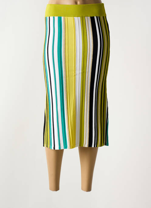 Jupe longue vert SCORZZO pour femme