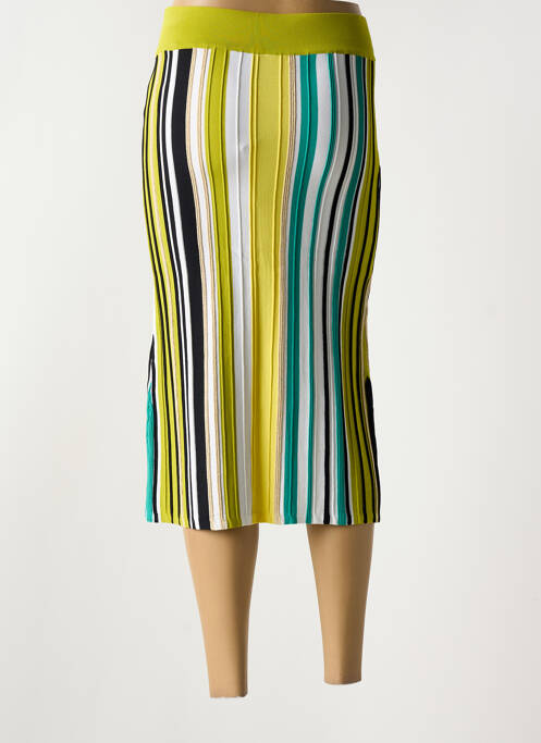 Jupe longue vert SCORZZO pour femme