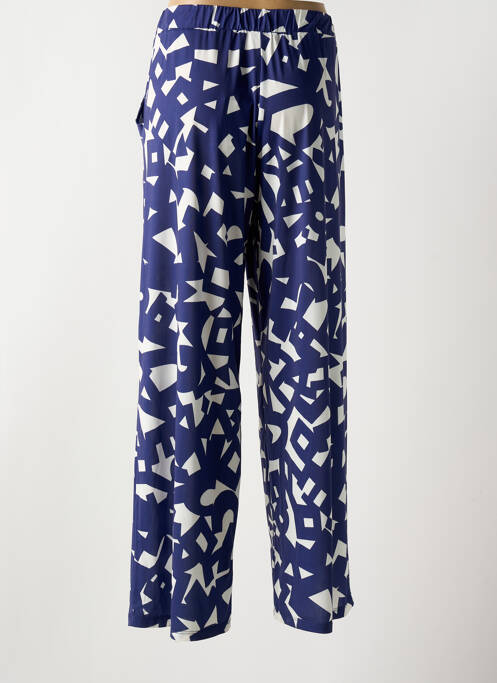 Pantalon droit bleu REVER MILE pour femme