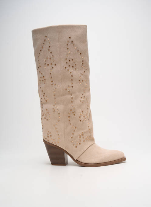 Bottes beige MARQUIIZ pour femme