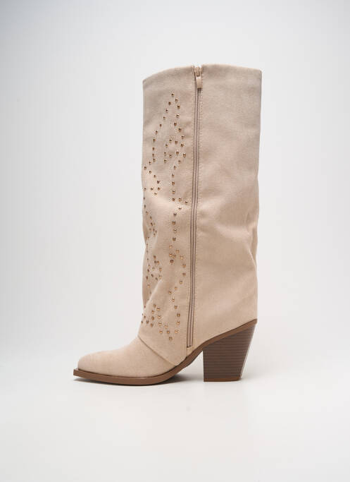 Bottes beige MARQUIIZ pour femme