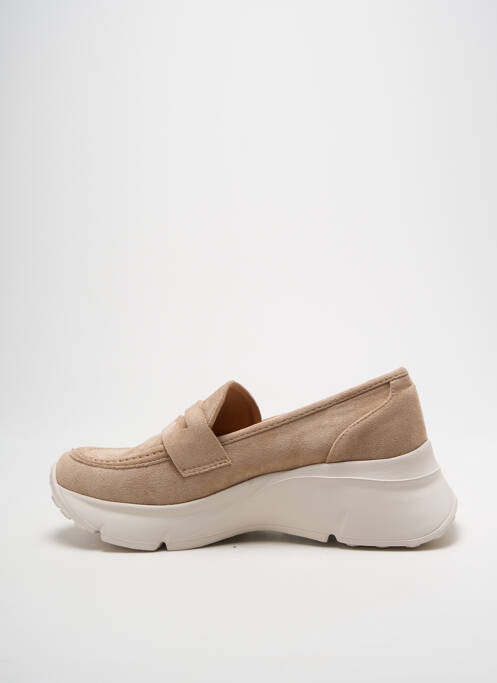 Mocassins beige IDEAL SHOES pour femme
