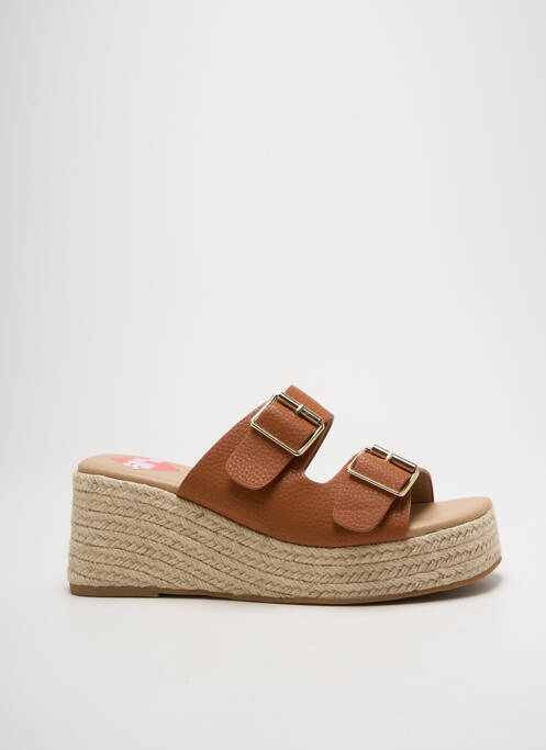 Mules/Sabots marron FINDLAY pour femme