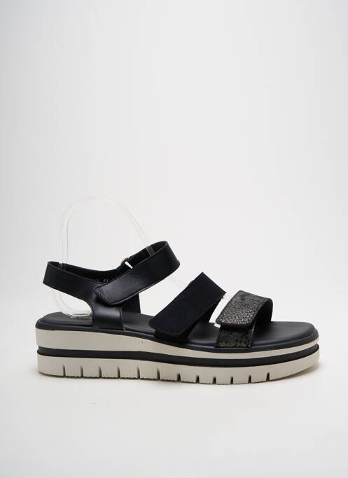 Sandales/Nu pieds noir LADY GLORY pour femme