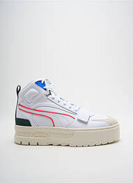 Baskets bout rond bout rond blanc PUMA unisexe