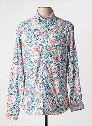 Chemise manches longues coupe cintrée vert CAMBRIDGE homme
