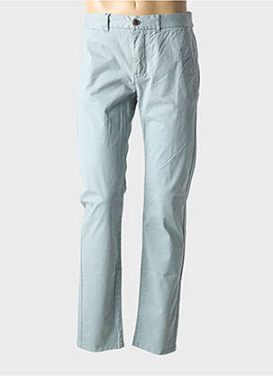 Pantalon chino tissage popeline taille normale vert CAMBRIDGE homme
