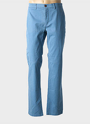 Pantalon chino stretch taille normale bleu CAMBRIDGE homme
