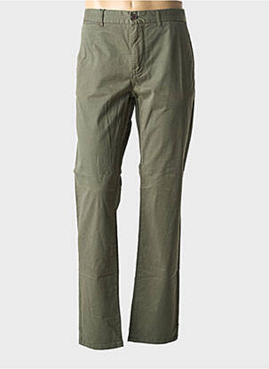 Pantalon chino stretch taille normale vert CAMBRIDGE homme