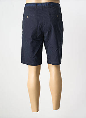 Bermuda stretch taille normale bleu CAMBRIDGE homme
