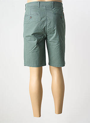 Bermuda taille à pinces taille normale vert CAMBRIDGE homme