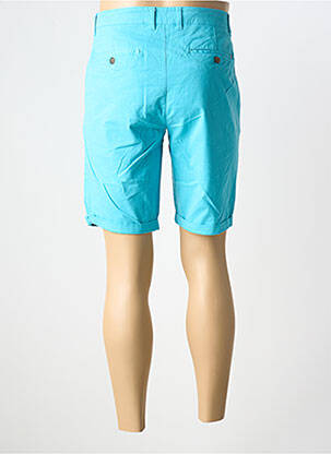 Bermuda taille à pinces taille normale bleu CAMBRIDGE homme