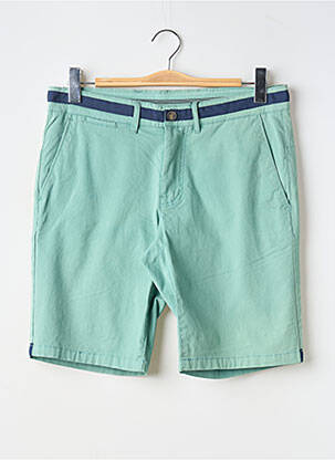 Bermuda stretch taille normale vert CAMBRIDGE homme