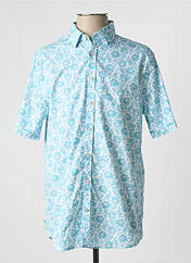 Chemise manches courtes bleu CAMBRIDGE homme seconde vue