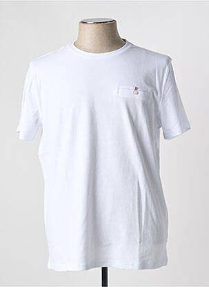 T-shirt blanc CAMBRIDGE homme