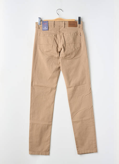Jeans coupe slim poches taille normale marron CAMBRIDGE homme