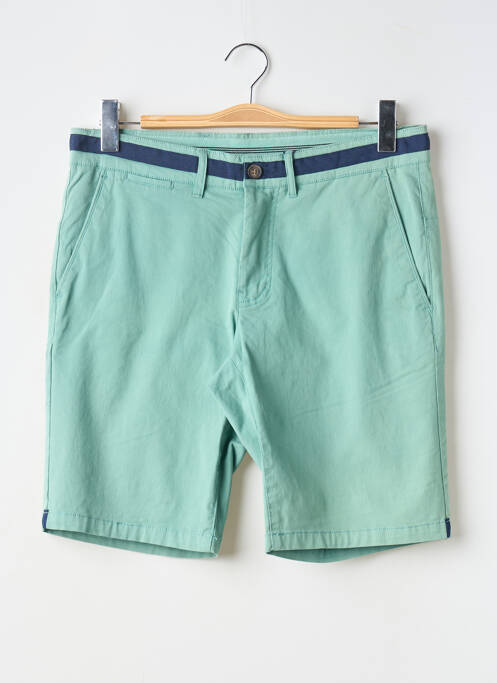 Bermuda stretch taille normale vert CAMBRIDGE homme