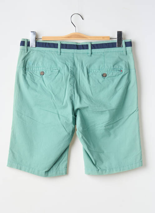 Bermuda stretch taille normale vert CAMBRIDGE homme