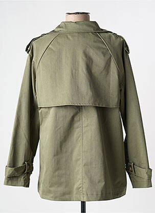 Veste casual col tailleur vert ATTRAIT femme