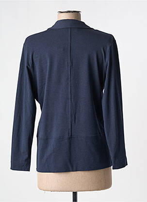 Veste casual col tailleur bleu GUITARE femme