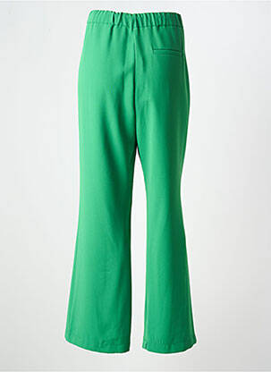 Pantalon 7/8 taille élastique taille normale vert SIGNE NATURE femme