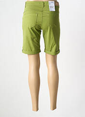 Bermuda vert EAST DRIVE femme seconde vue