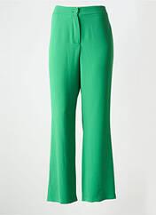 Pantalon 7/8 vert SIGNE NATURE femme seconde vue