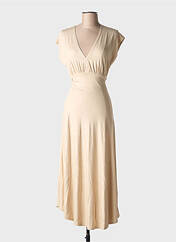 Robe mi-longue beige EVA KAYAN femme seconde vue
