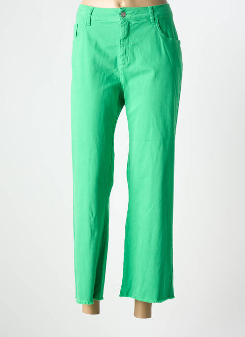 Jeans coupe large vert SIGNE NATURE femme