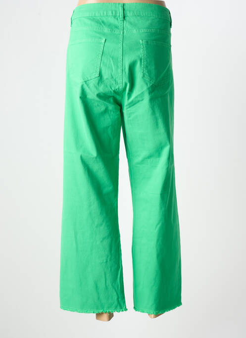 Jeans coupe large vert SIGNE NATURE femme