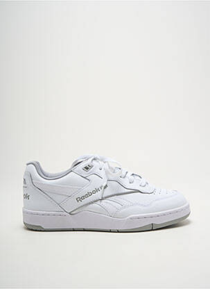 Baskets bout rond talon plat jusqu'à 3cm blanc REEBOK femme