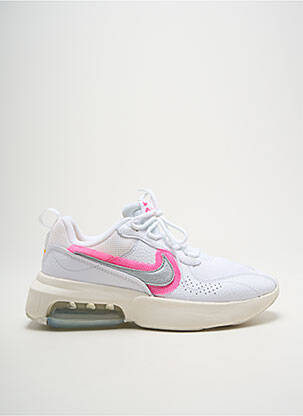 Baskets bout rond talon de 4 à 6cm blanc NIKE femme