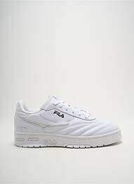 Baskets bout rond bout rond blanc FILA homme