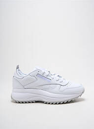 Baskets bout rond talon de 4 à 6cm blanc REEBOK femme