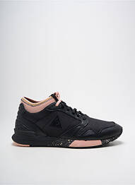 Baskets talon compensé talon plat jusqu'à 3cm noir LE COQ SPORTIF femme