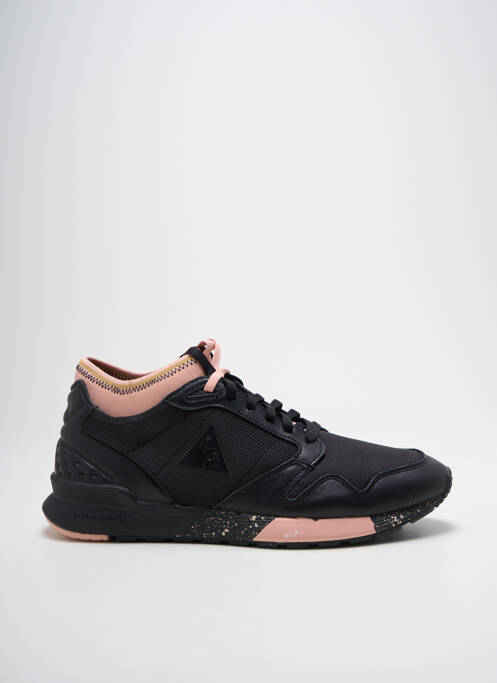Baskets talon compensé talon plat jusqu'à 3cm noir LE COQ SPORTIF femme