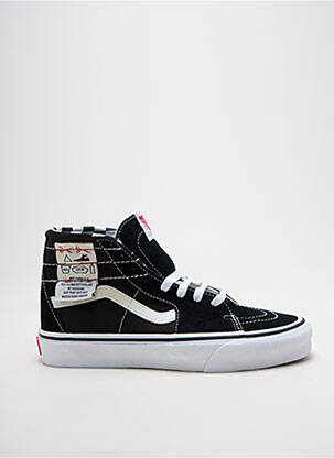 Baskets bout rond bout rond noir VANS unisexe