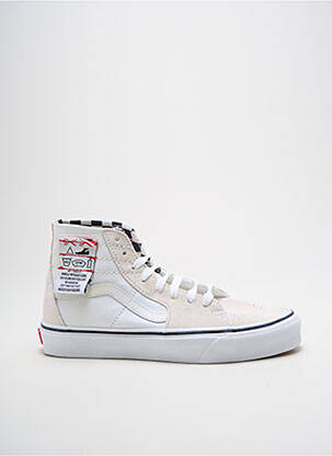 Baskets beige VANS pour unisexe