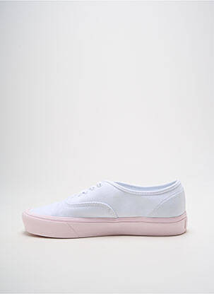 Baskets bout rond talon plat jusqu'à 3cm rose VANS femme