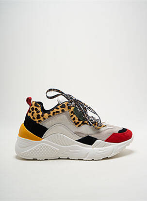 Baskets talon compensé talon de 4 à 6cm rouge STEVE MADDEN femme