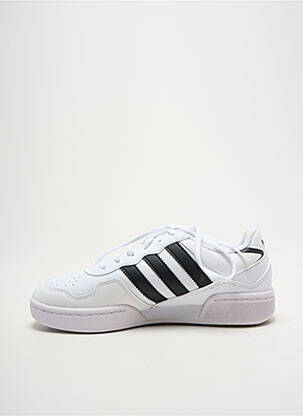 Baskets bout rond bout rond blanc ADIDAS enfant