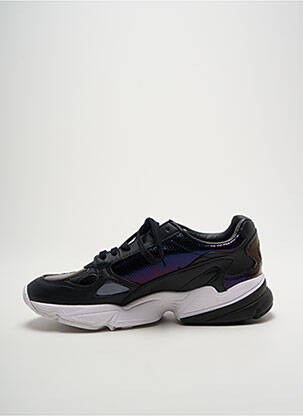 Baskets matière lisse talon de 4 à 6cm noir ADIDAS femme